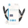 CAVO OTTICO NEDIS CAGL25000BK10 CON CONNETTORI TOSLINK LUNGHEZZA 1 METRO